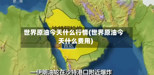 世界原油今天什么行情(世界原油今天什么费用)