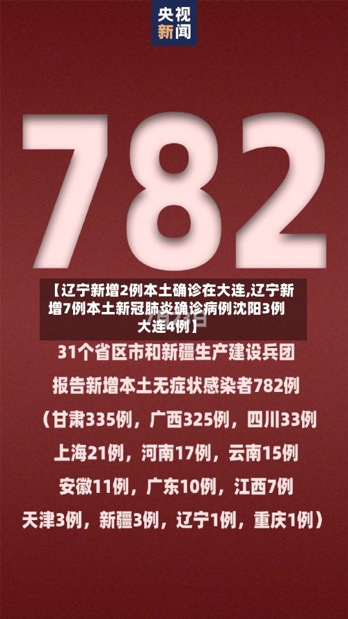 【辽宁新增2例本土确诊在大连,辽宁新增7例本土新冠肺炎确诊病例沈阳3例大连4例】