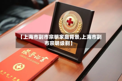 【上海市副市宗明家庭背景,上海市副市宗明级别】