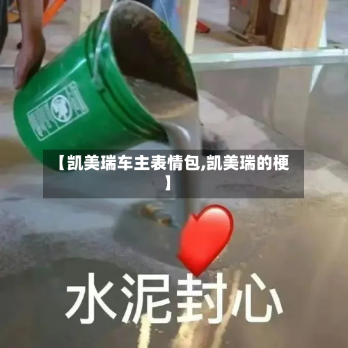 【凯美瑞车主表情包,凯美瑞的梗】