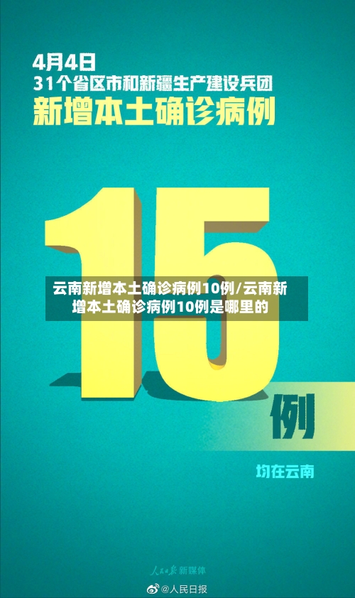 云南新增本土确诊病例10例/云南新增本土确诊病例10例是哪里的