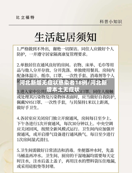 河北新增无症状感染者18例/河北新增本土无症状
