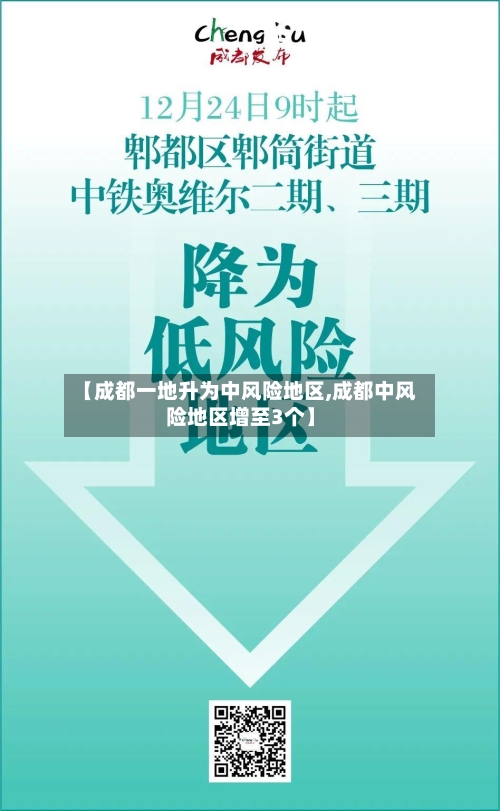 【成都一地升为中风险地区,成都中风险地区增至3个】